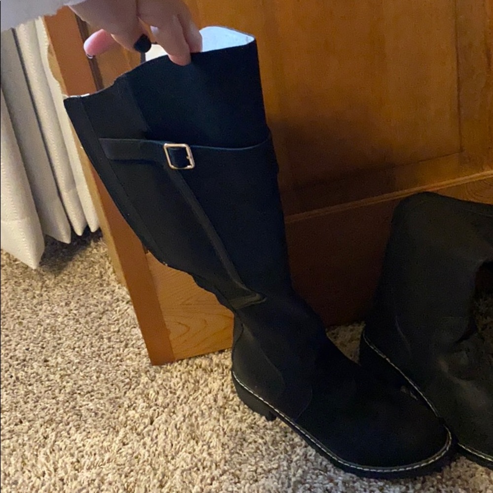 Knee high boots
